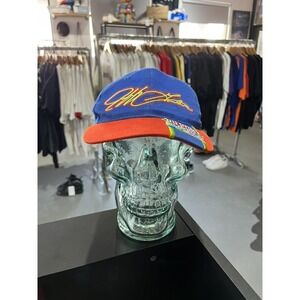 Vintage 1990s Jeff Gordon Dupont Racing Nascar Snapback Hat Cap